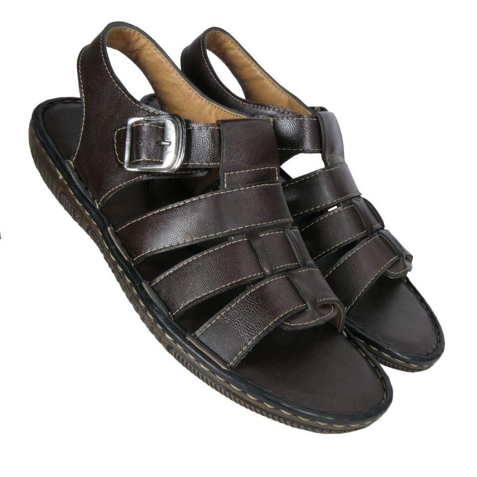 AM PM Men's Daily wear Leather Sandals