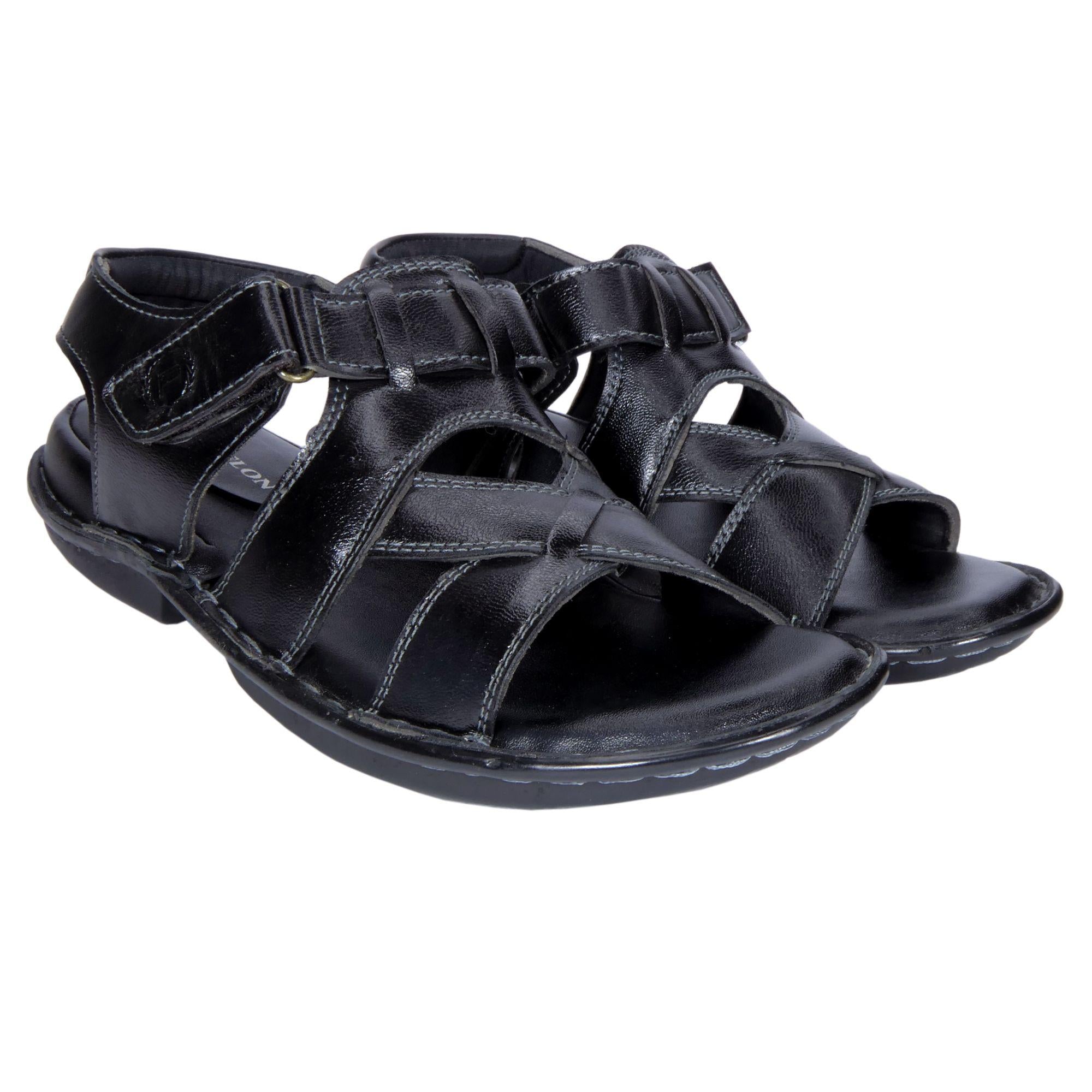 AM PM Men's Daily wear Leather Sandals