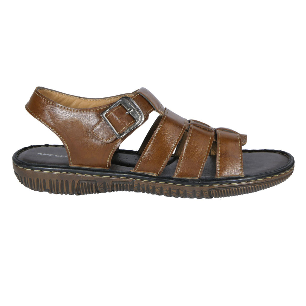 AM PM Men's Daily wear Leather Sandals