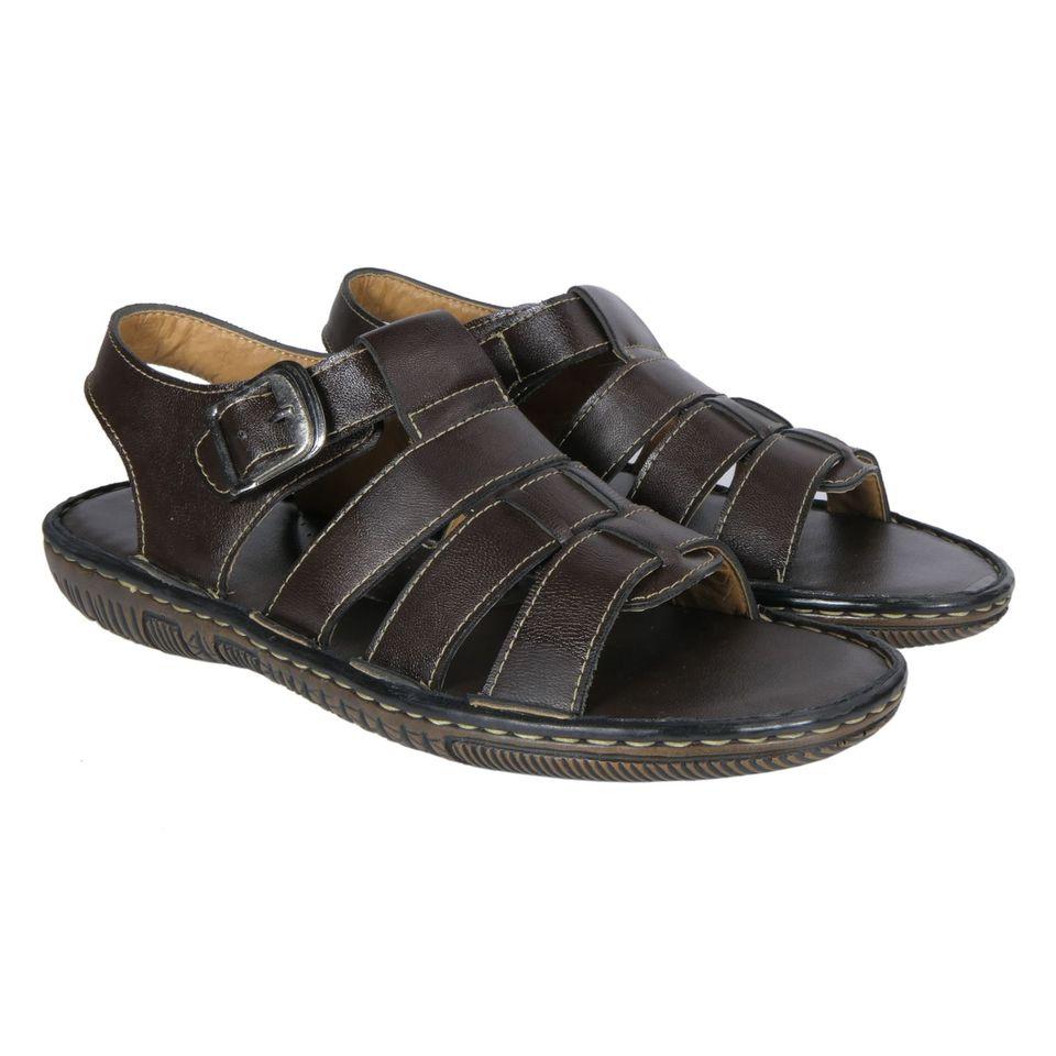AM PM Men's Daily wear Leather Sandals